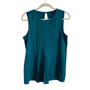 Teal Sleeveless Women's Top
